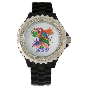 Montre Les perroquets sont colorés