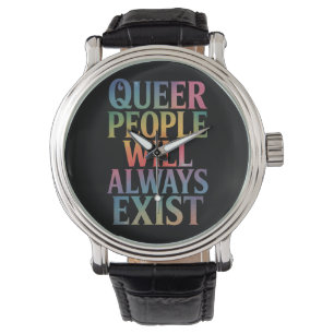 Montre Les personnes queer existeront toujours, alliées à