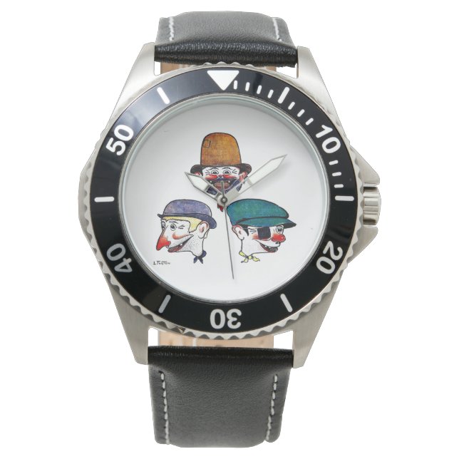 Montre les Pieds Nickelés (devant)