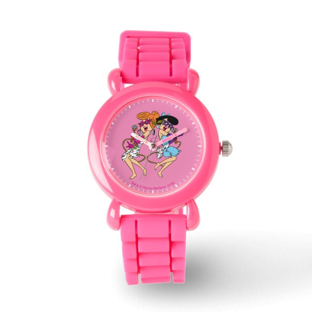 Montre Les Pierrafeu | Wilma & Betty Rock Stars (Recto)