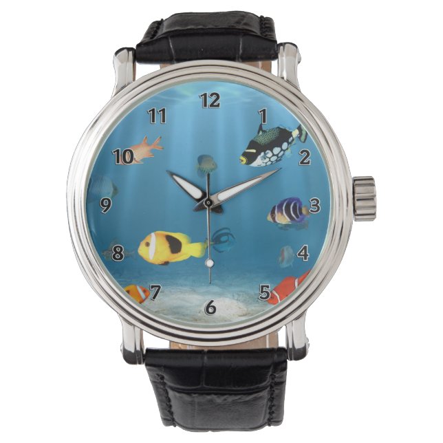 Montre Les Poissons Dans L'Océan (devant)