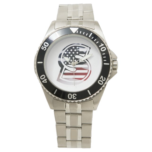 Montre Lettre S Monogramme USA (devant)
