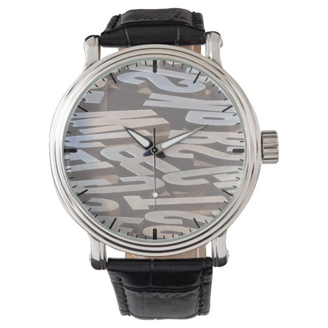 Montre Lettres de saisie (devant)