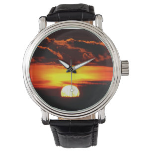 Montre Lever de soleil ou coucher du soleil