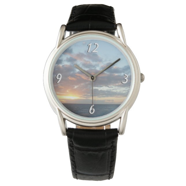 Montre Lever du soleil sur Sea I Pastel Seascape (devant)