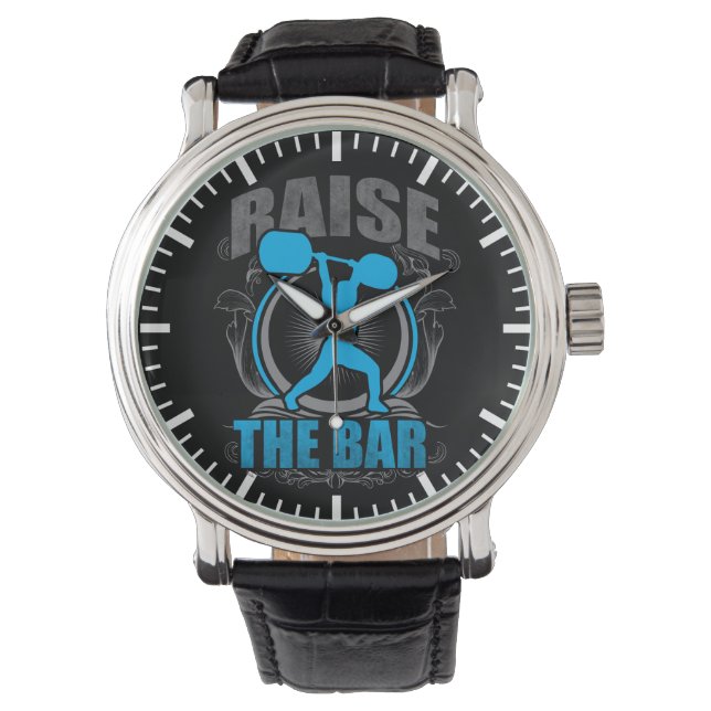 Montre Levez La Barre - Exercice De Poids Motivationnel (devant)