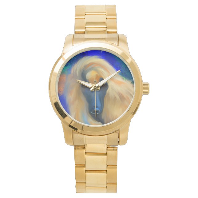 Montre Lévrier Afghan      (devant)