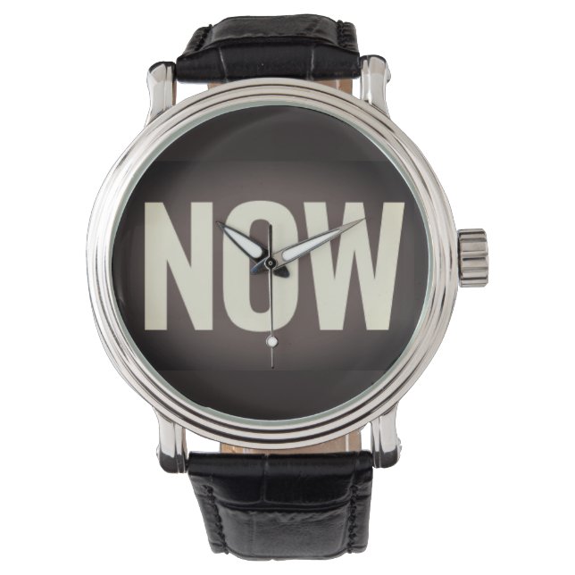 Montre L'heure est maintenant (devant)