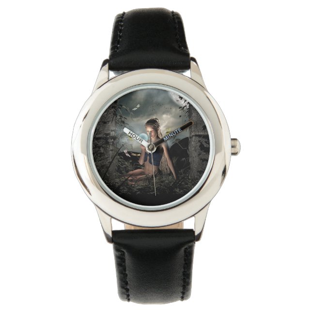Montre libellules (devant)