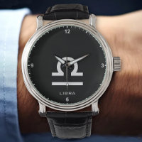 Libra Zodiac Sign Nom personnalisé Texte Simple Mi