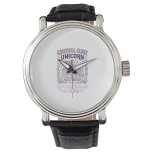 Montre Licorne Crystal Core Licorne Adorable Vector Desig