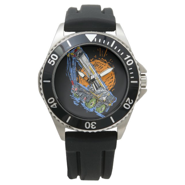 Montre liebherr de grue mobile (devant)