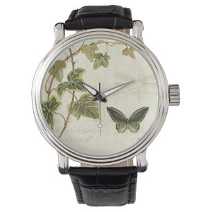 Montre Lierres et papillons