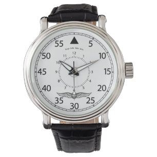 Montre Ligne aérienne d'aviateurs, écho blanc Mike de