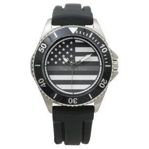 Montre Ligne grise mince