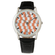 Lignes orange déroutantes
