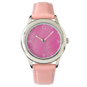 Montre Lignes roses