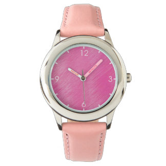Montre Lignes roses