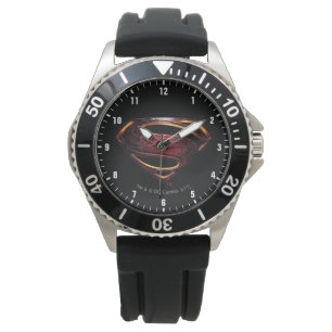 Montre Ligue de la justice Symbole de superman métalliq