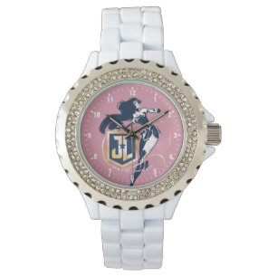 Montre Ligue de la justice  Wonder Woman & JL Icon Pop Ar