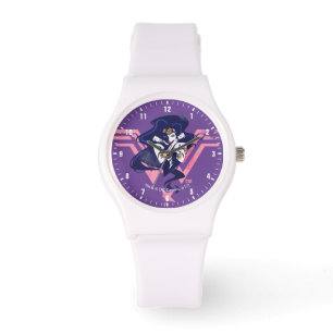 Montre Ligue de la justice Wonder Woman & Symbol Pop Art