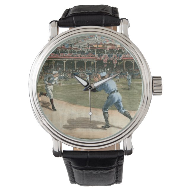 Montre Ligue nationale de baseball 1886 (devant)