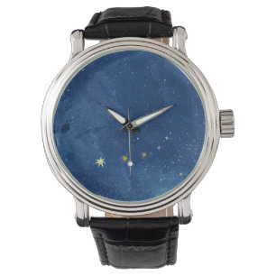Montre L'illustration du ciel étoilé