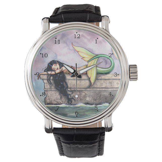 Montre L'Imaginaire de Sirène Dormir par Molly Harrison (devant)