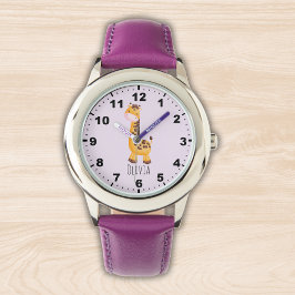 Montre Lindo Animales de la Selva Niña Jirafa