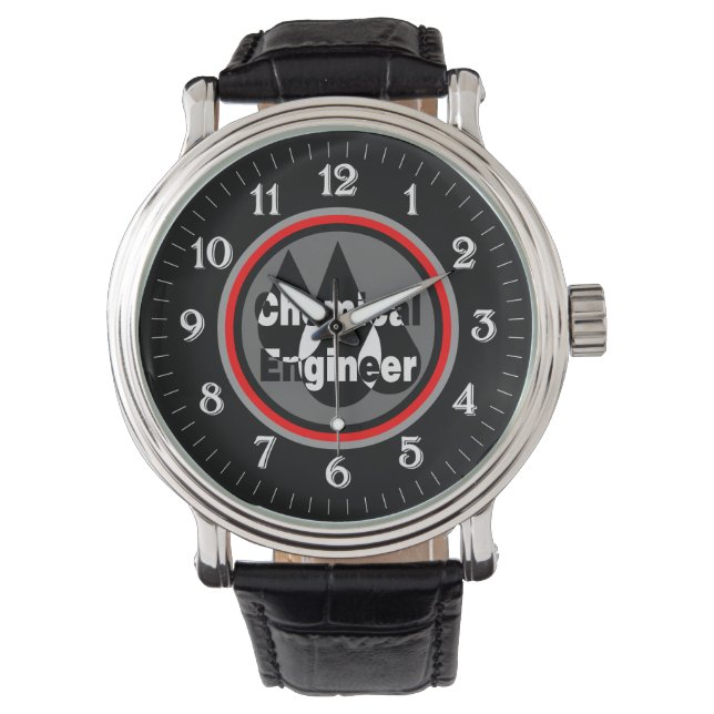 Montre L'ingénieur chimiste laisse tomber le cercle (devant)