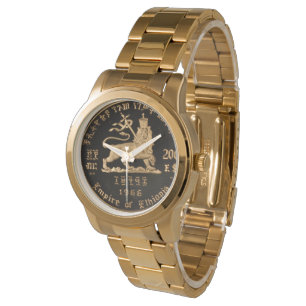 Montre Lion de Judah - Haile Selassie - Rastafari Watch A