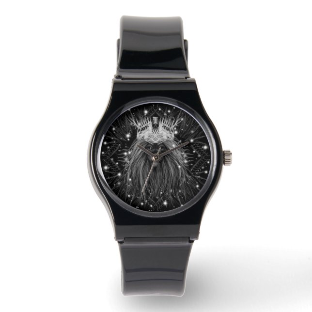 Montre Lion d'étoile avec monogramme de couronne (Recto)