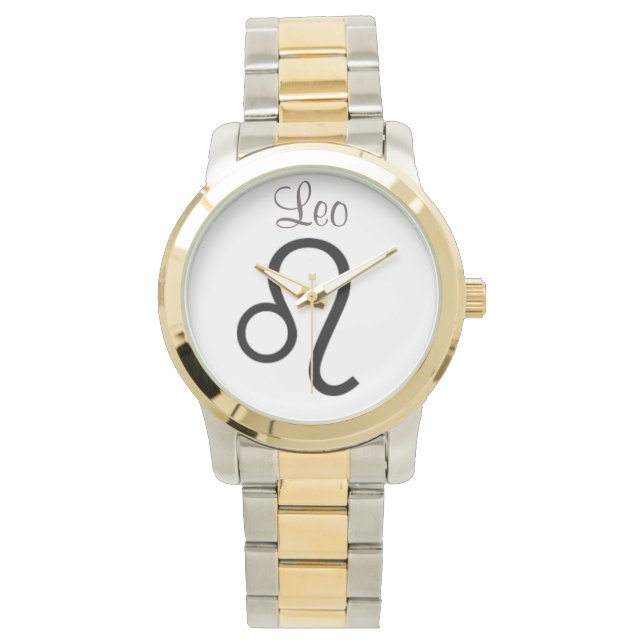 Montre Lion du zodiaque. Mesdames Montres. (devant)