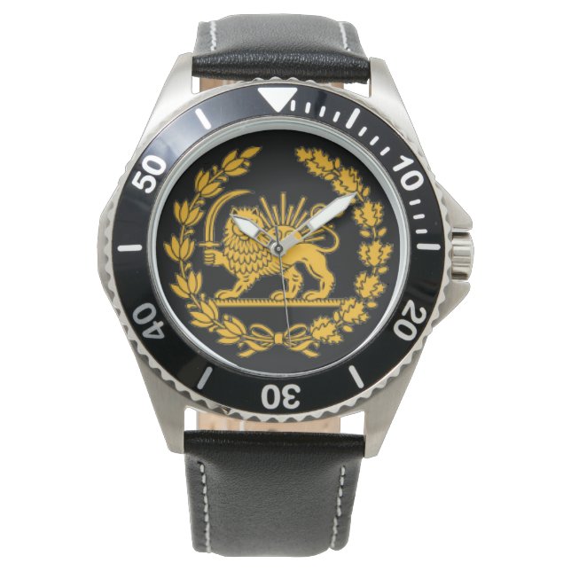 Montre Lion mâle majestic (devant)