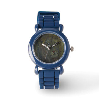 MONTRE LION WATING PAR L'ARTISTE PAULA REILLY