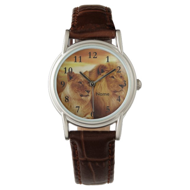 Montre Lions Wildlife Wrist Watch (devant)