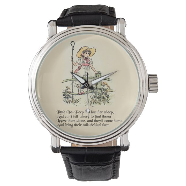 Montre Little Bo-Peep : Pépinière classique Kate Greenawa (devant)