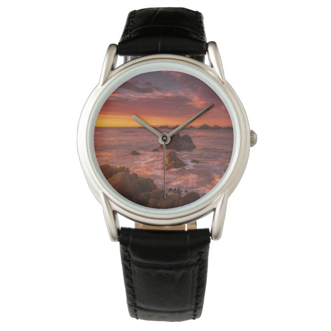 Montre Littoral | Sunset Pacific Grove Carmel California (devant)