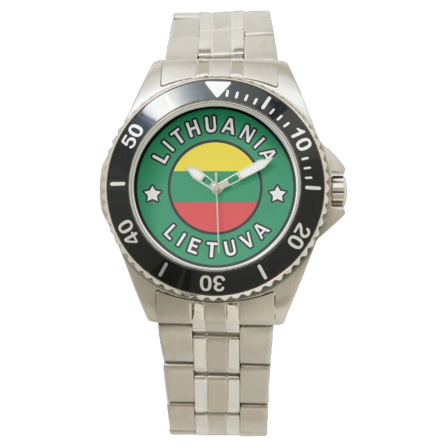 Montre Lituanie Lietuva (devant)