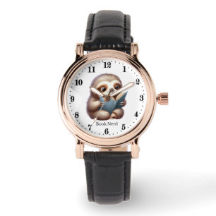 Montre Livre drôle nerd paresse