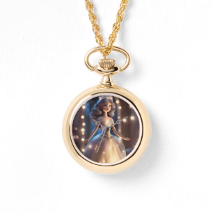 Montre Localisation princesse d'or pour filles