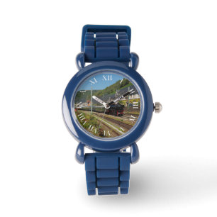 Montre Locomotive à vapeur avec train spécial à Lorch