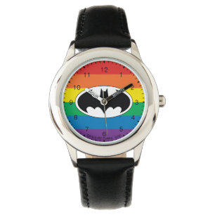 Montre Logo Arc-en-ciel Batman