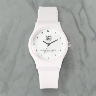 Montre Logo commercial de marque promotionnelle et texte