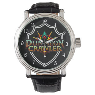 Montre Logo couleur de jeu de rôle d'aventure en donjon