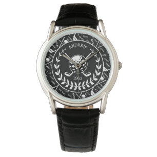 Montre Logo de golf design personnalisé