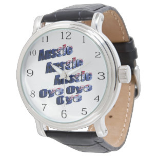Montre Logo de l'Oye Oye Chant Aussie,
