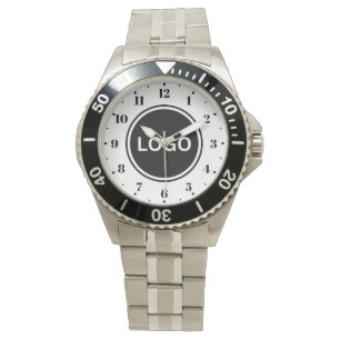 Montre Logo d'entreprise Moderne Simple Élégant
