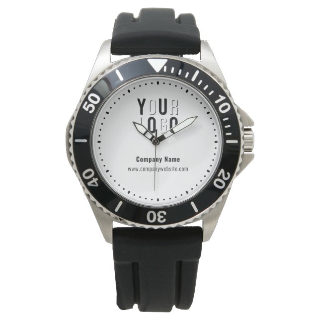 Montre Logo d'entreprise personnalisé (devant)