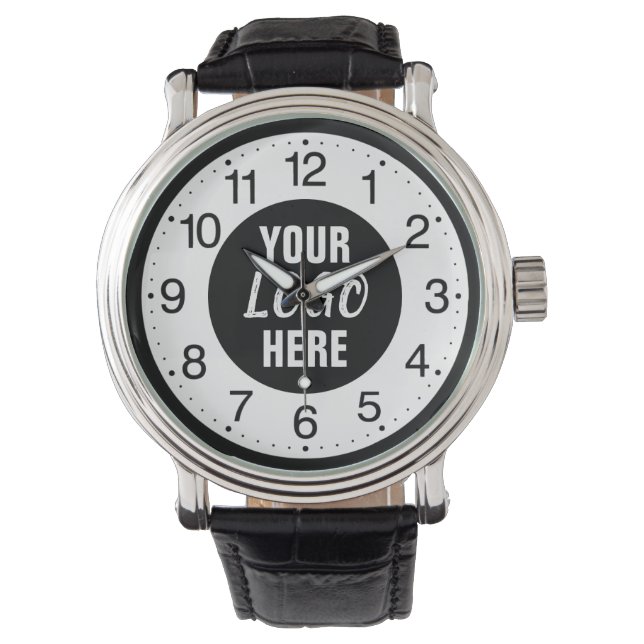 Montre Logo d'entreprise personnalisé (devant)